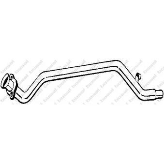 Tuyau d'échappement BOSAL 889-957