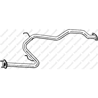 Tuyau d'échappement BOSAL 890-697