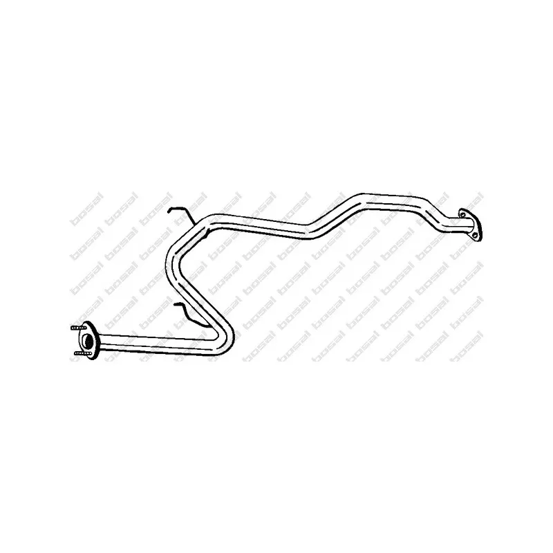 Tuyau d'échappement BOSAL 890-697