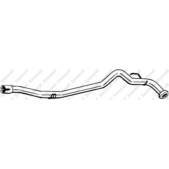 Tuyau d'échappement BOSAL 890-957