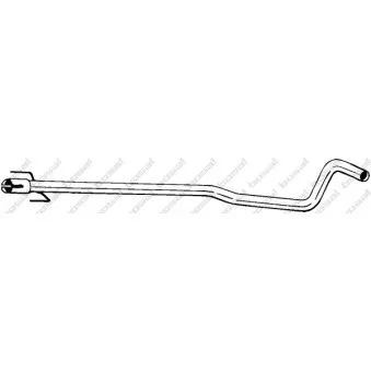 Tuyau d'échappement BOSAL 900-001