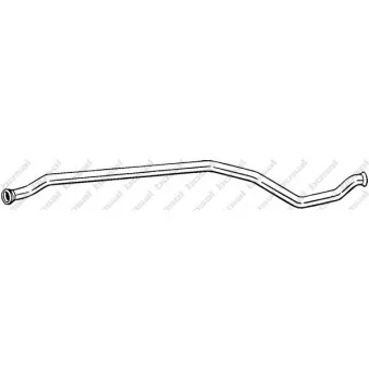 Tuyau d'échappement BOSAL