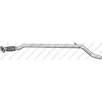 Tuyau d'échappement BOSAL 900-027