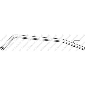 Tuyau d'échappement BOSAL 900-049