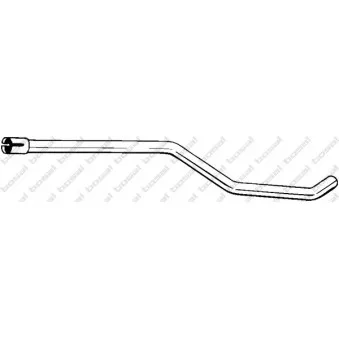 Tuyau d'échappement BOSAL 900-055