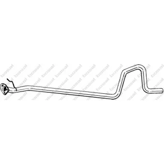 Tuyau d'échappement BOSAL 913-351