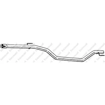 Tuyau d'échappement BOSAL 915-631