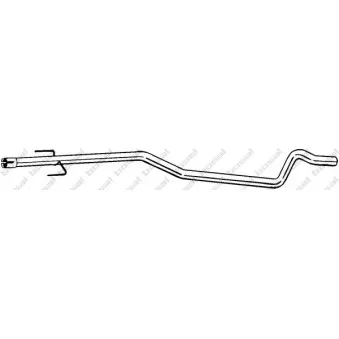 Tuyau d'échappement BOSAL 916-519