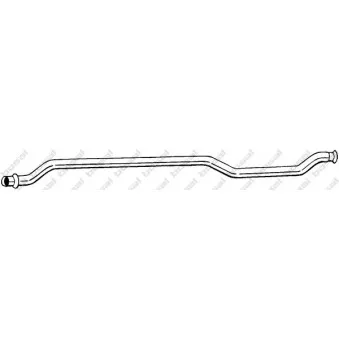 Tuyau d'échappement BOSAL 919-227