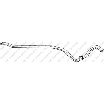 Tuyau d'échappement BOSAL 925-507