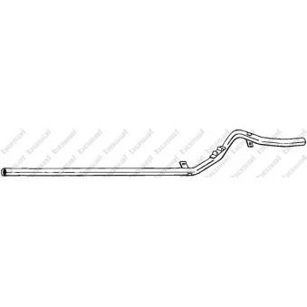 Tuyau d'échappement BOSAL 934-925