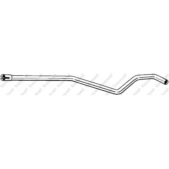 Tuyau d'échappement BOSAL 935-001