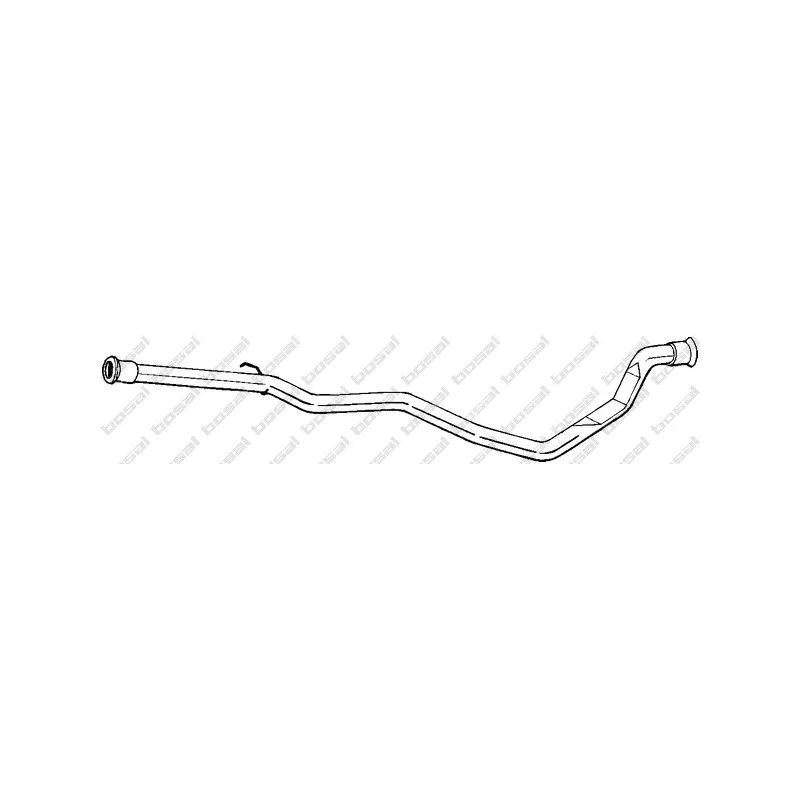 Tuyau d'échappement BOSAL 937-837