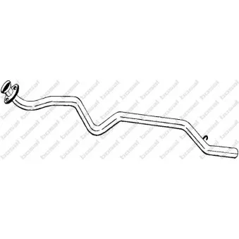 Tuyau d'échappement BOSAL