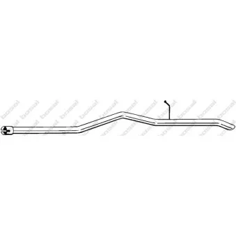 Tuyau d'échappement BOSAL 940-323