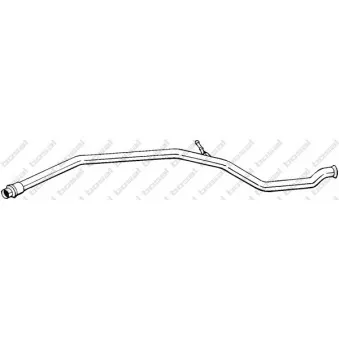 Tuyau d'échappement BOSAL