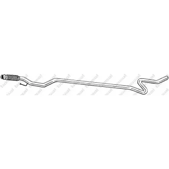 Tuyau d'échappement BOSAL 950-027