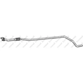 Tuyau d'échappement BOSAL 950-039