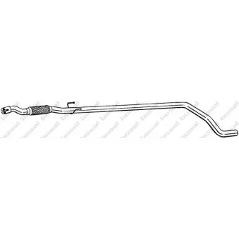 Tuyau d'échappement BOSAL 950-041