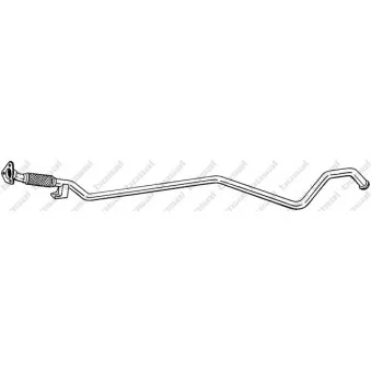 Tuyau d'échappement BOSAL 950-049