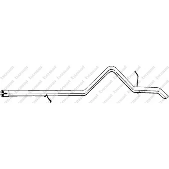 Tuyau d'échappement BOSAL 950-075