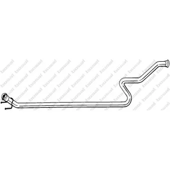 Tuyau d'échappement BOSAL 950-077