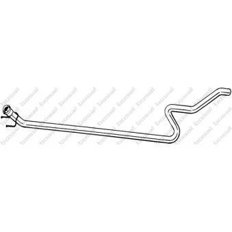 Tuyau d'échappement BOSAL 950-081