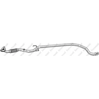 Tuyau d'échappement BOSAL