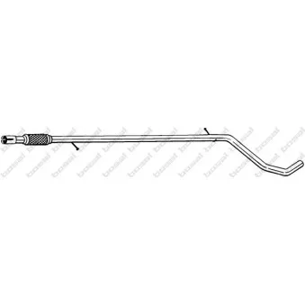 Tuyau d'échappement BOSAL