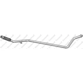 Tuyau d'échappement BOSAL 952-149