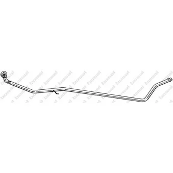 Tuyau d'échappement BOSAL 952-157