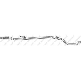 Tuyau d'échappement BOSAL 952-159
