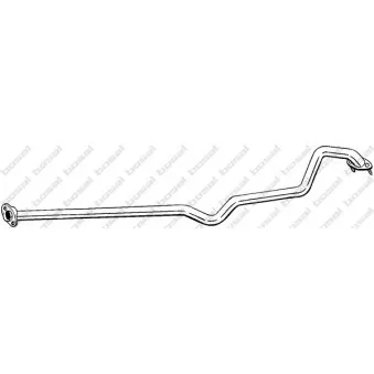 Tuyau d'échappement BOSAL 953-147