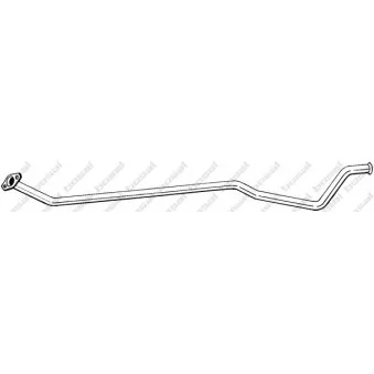 Tuyau d'échappement BOSAL 956-103