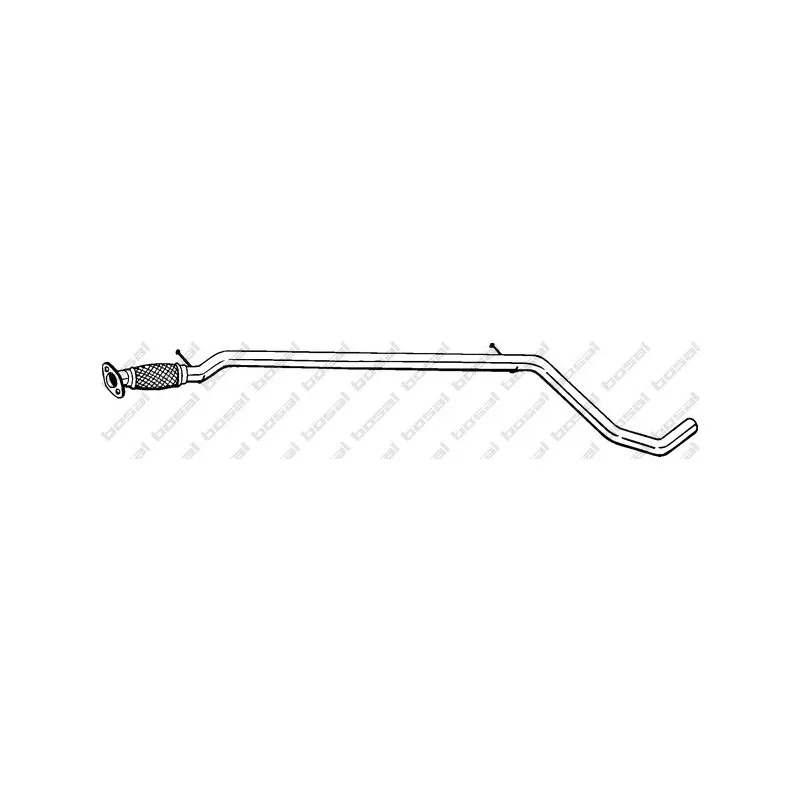 Tuyau d'échappement BOSAL 956-107