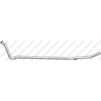 Tuyau d'échappement BOSAL 957-011