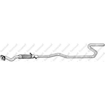 Tuyau d'échappement BOSAL
