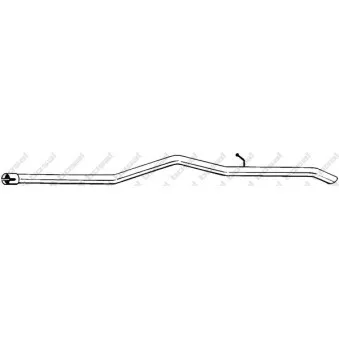 Tuyau d'échappement BOSAL 965-369