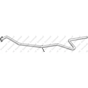Tuyau d'échappement BOSAL