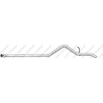 Tuyau d'échappement BOSAL 965-377
