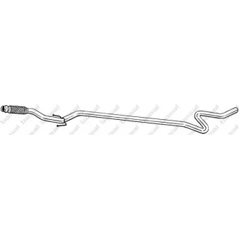 Tuyau d'échappement BOSAL 975-267