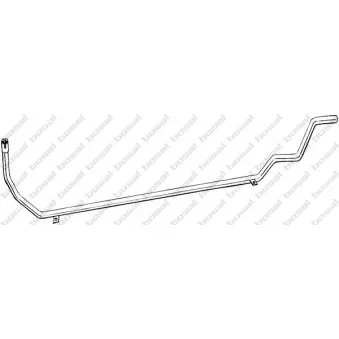 Tuyau d'échappement BOSAL