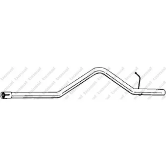 Tuyau d'échappement BOSAL 985-165