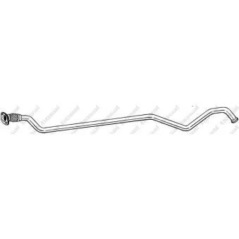Tuyau d'échappement BOSAL 989-521