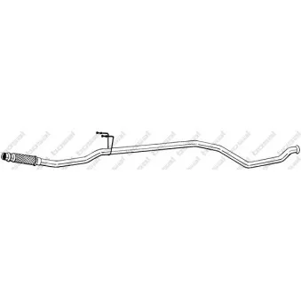 Tuyau d'échappement BOSAL