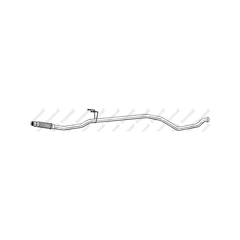 Tuyau d'échappement BOSAL 989-531