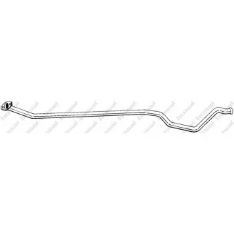 Tuyau d'échappement BOSAL 989-997