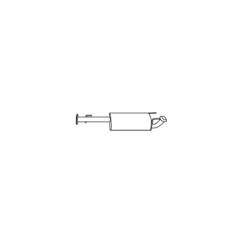 Silencieux central ROMAX 55 2 130