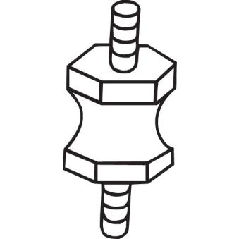 Bandes de caoutchouc, échappement BOSAL