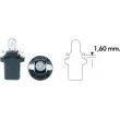 Ampoule, éclairage des instruments MAGNETI MARELLI 003723100000 - Visuel 2
